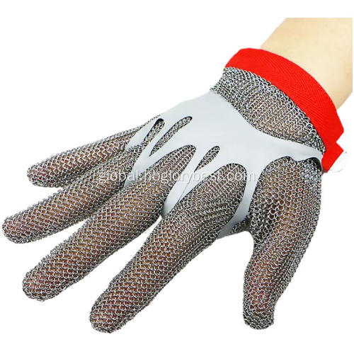 Butchers Mesh Gloves Stainless Steel Wire Mesh Safety Protection Gloves Factory